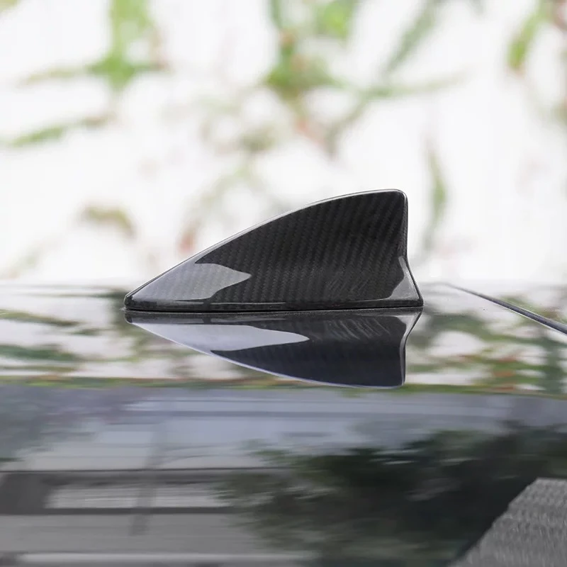 For Lexus NX/ES/RX/CT/IS/LX Real Carbon Fiber Short Stubby Antenna Custom Precise Fit Anti-Scratch Easy Install Exterior Mod