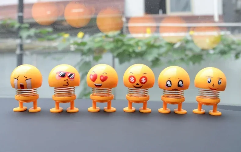 Spring shake head figure cartoon decoration car doll, car decoration car decoration supplies handsome cute doll