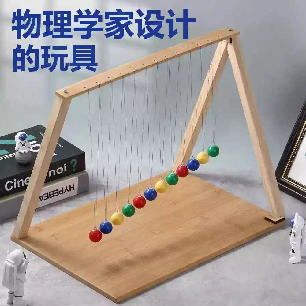 For Snake Pendulum Wave Experiment Newton Pendulum Teaching Tool 12 Balls Physics Science Educational Toy Gift for Kids view 5