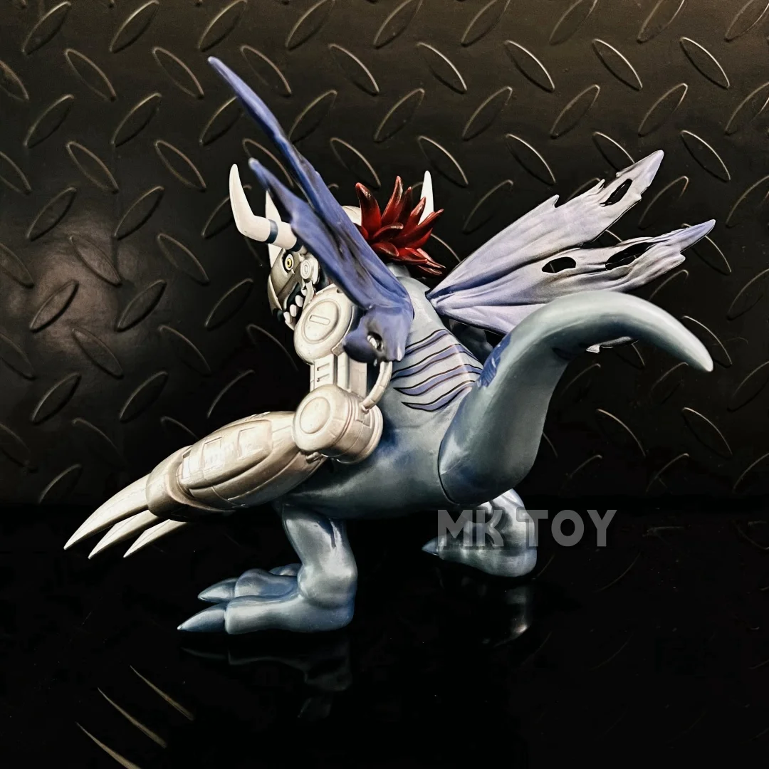 17cm Anime Digimon Adventure Metal Greymon Action figure toy model