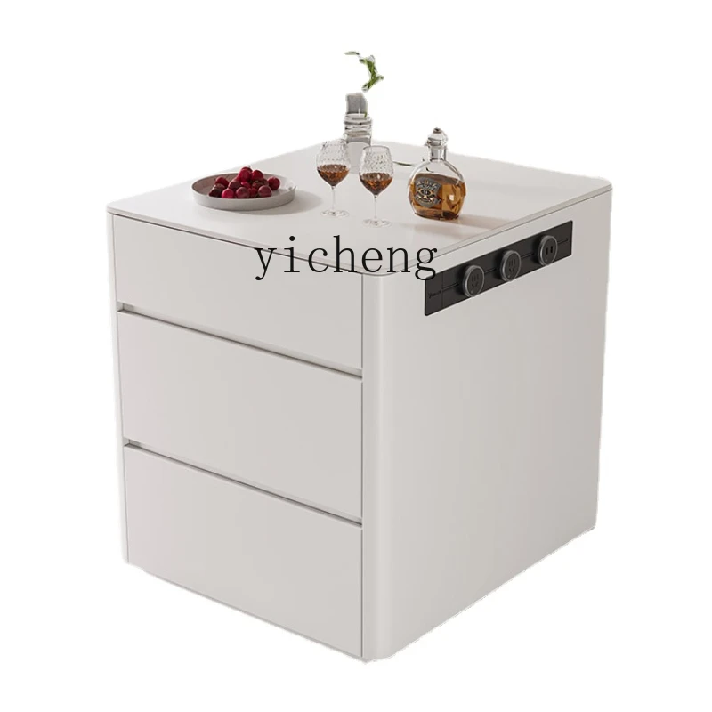 

Zc Single Kitchen Island Cream Style Kitchen Counter Single Cabinet Separate Kitchen Island Heads Pour Table Cabinet