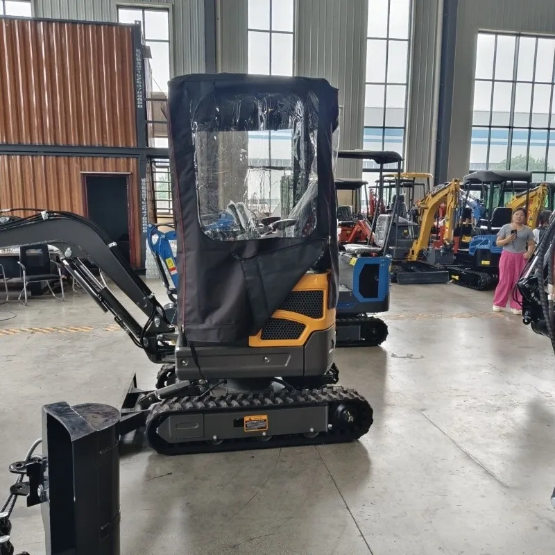 

Mini Excavator Outdoor Protection Full Exterior Snow Cover Sunshade Dustproof Protection Cover for For Kubota Sany