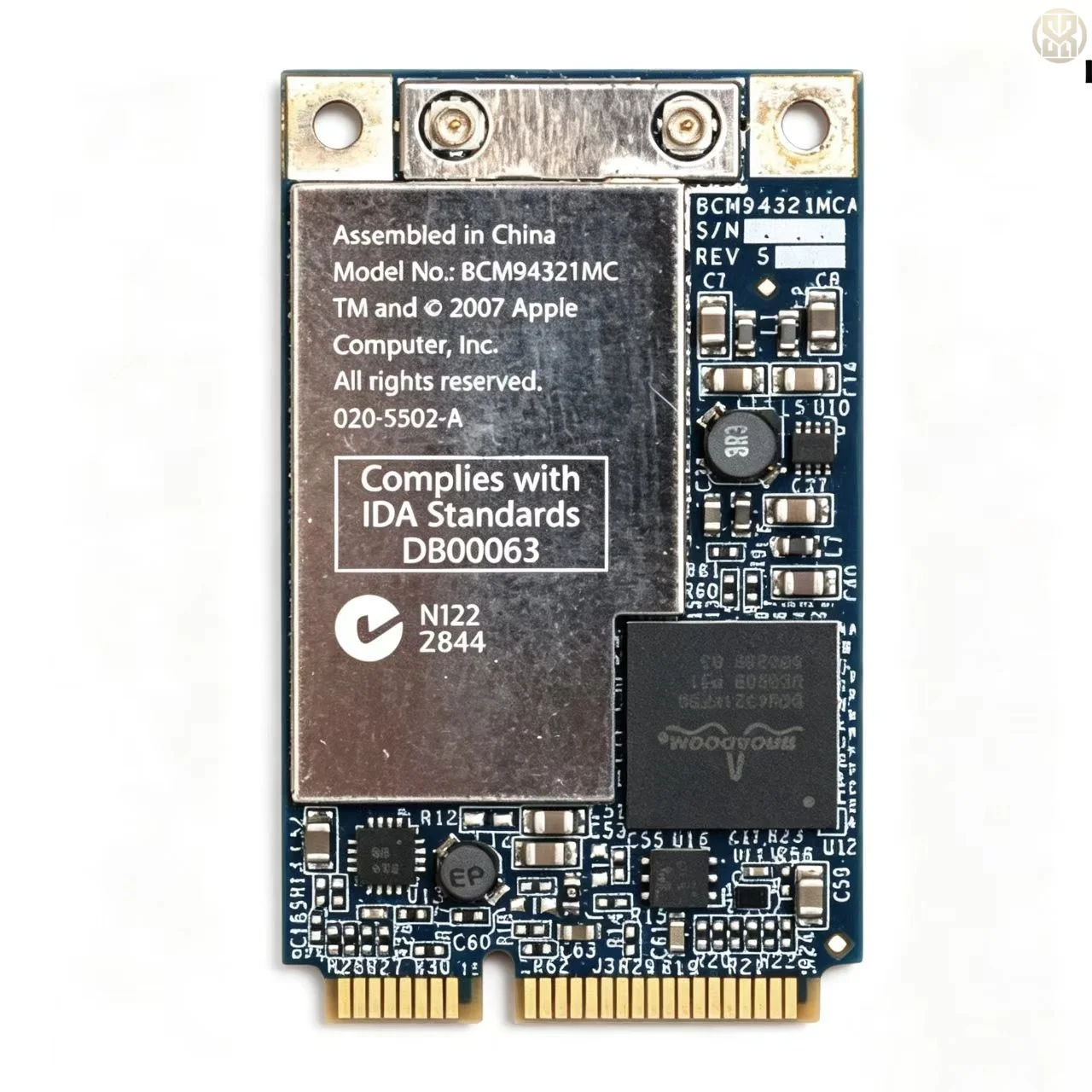 Broadcom BCM94321MC Dual Band 802.11n PCI-E WiFi Card BCM4321 270Mbps Desktop Internal Wireless LAN Adapter