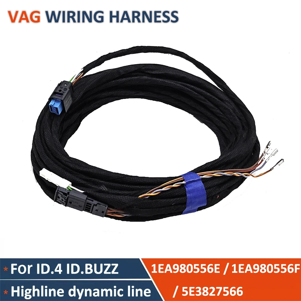 For ID.4 / ID.BUZZ Cargo / Enyaq iV Reversing Camera RVC Wiring Harness Cable, Highline Rear View Camera Cable