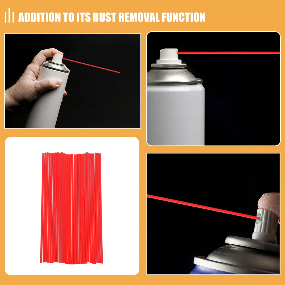 150Pcs Extension Tube for Spray Can Nozzle Replacement Dust Remover Accessory Precise Spray Plastic Tube Bulk Supply