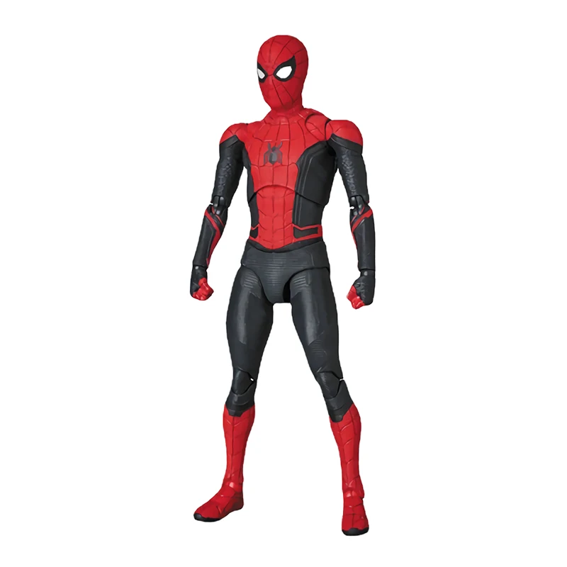 KO Mafex 113 103 Spiderman Action Figure Toys High Quality Multi-accessories Spider Man Movable Model Dolls Collectible Gifts