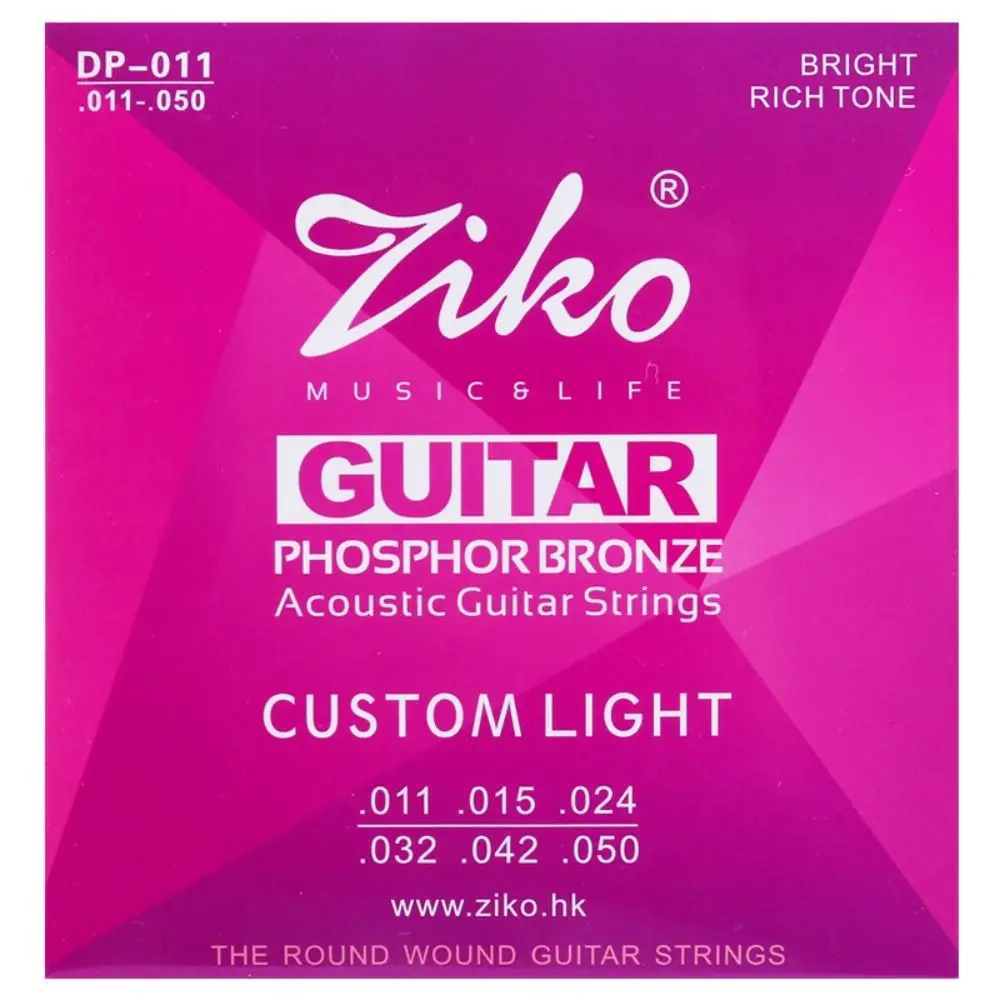 

DCZ DAG DP DUS DR Acoustic Guitar Strings Hexagon Alloy 6 Strings Set Folk Guitar String Lightweight Wire Guitar String
