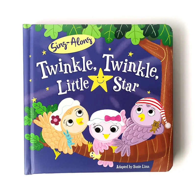 Twinkle bintang kecil baru buku cerita tidur untuk anak-anak bayi anak-anak pendidikan dini anak-anak papan cetak buku