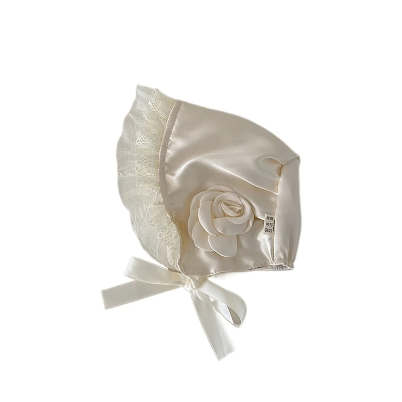 

Очаровательная кружевная детская шляпа от солнца, защитная шляпа для ушей, дышащая и ветрозащитная детская шапка