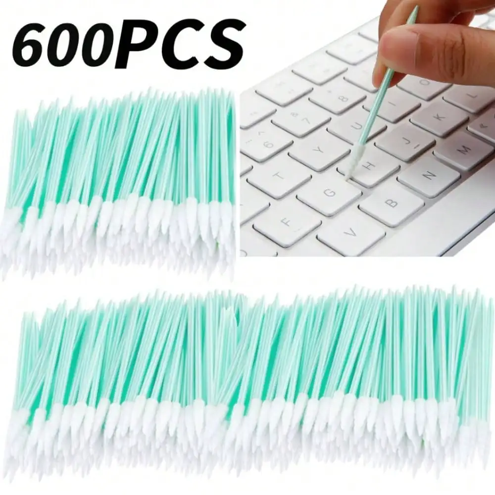 

600Pcs Cleaning Swabs, Lint-Free High-Density Foam Sponge Lab Tip Swab Sticks for Precise Cleaning of Circuit Boards