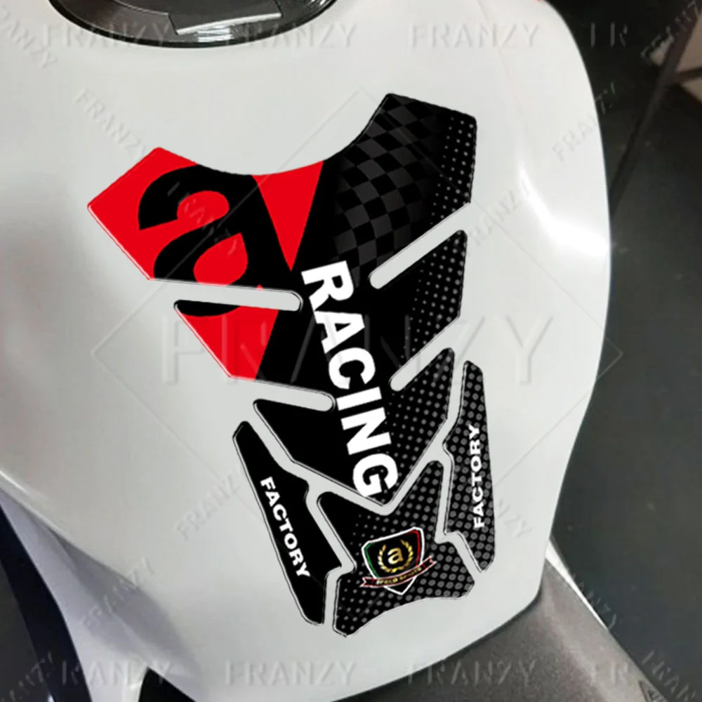 3D Fuel Tank Pad Stickers Protector Decal For Aprilia RSV4 GPR  RS 125 150 Shiver750 900 Tuono v4 rs660 RS4 125 rsv 1000 mille