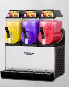 Commercial beer smoothie cold drink fully automatic single double three cylinder hot and cold beverage machine