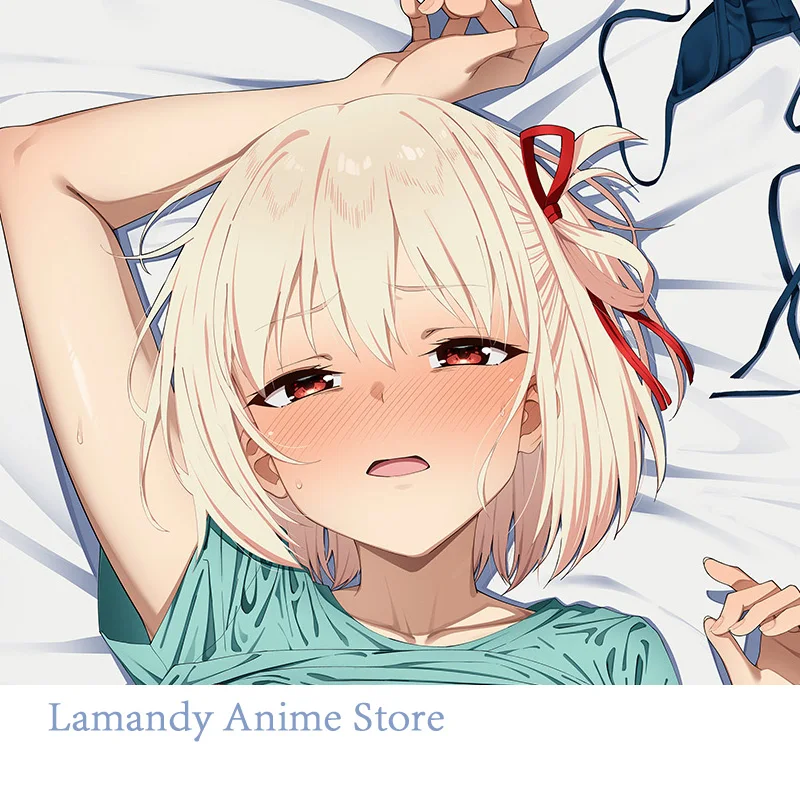 Dakimakura Nishikigi Chisato Anime Double-Sided Print Pillowcase Life-Size Body Pillow Cover