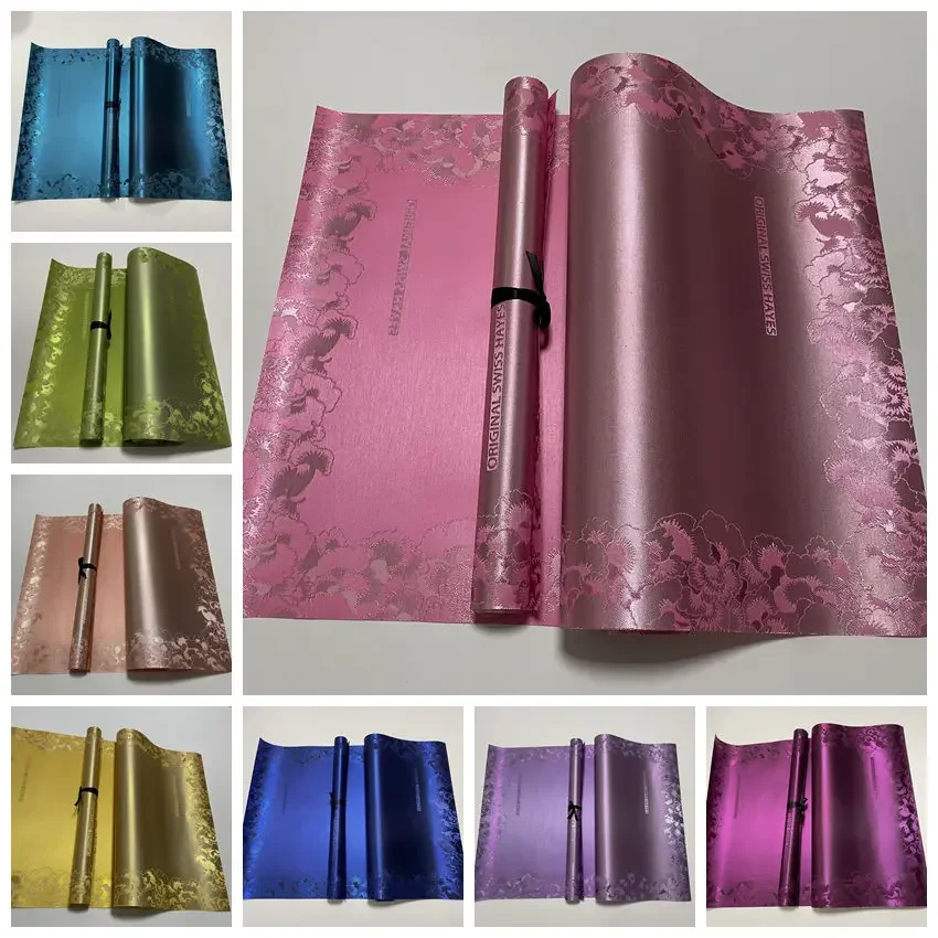 Good Quality African Sego Head Tie Wrapper Hat Materials Swiss 3D SEGO Gele And Ipele Golden For Wedding Party Outfits