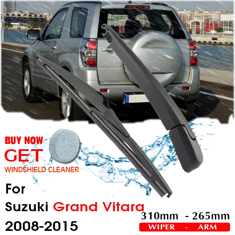 

Car Wiper Blade Rear Back Window Windscreen Windshield Wipers For Suzuki Grand Vitara Hatchback 310mm 2008-2015 Auto Accessories