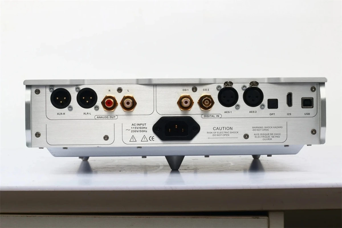 15TH DAC Digital Audio R2R DAC Difashion Alta True Balance, Fibra Ottica, USB I2S, AES, Coaxial, RCA+XLR