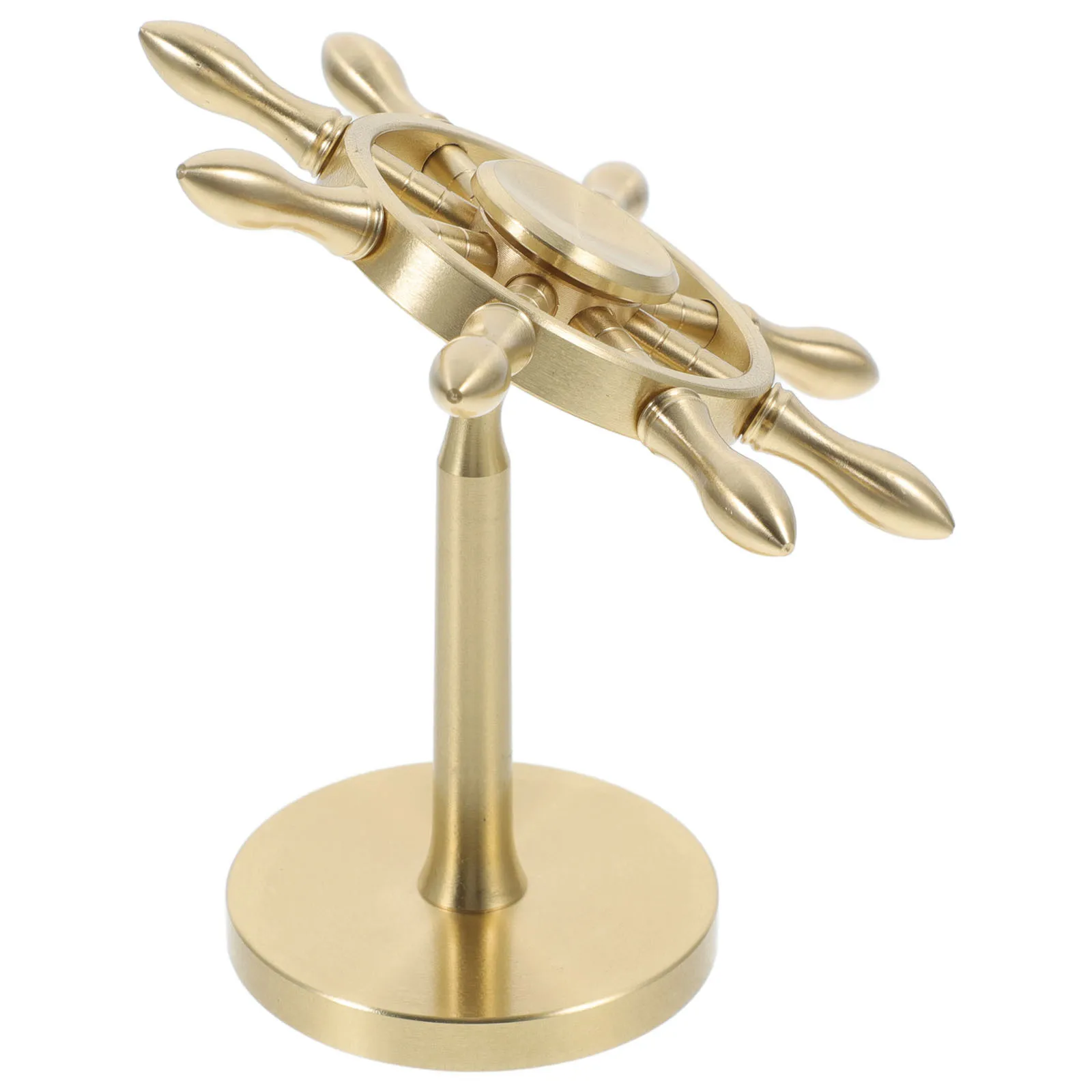 

Rudder Ornament Mediterranean Style Desktop Decoration Desktop Decor Brass Simulation Home Office Party Decoration