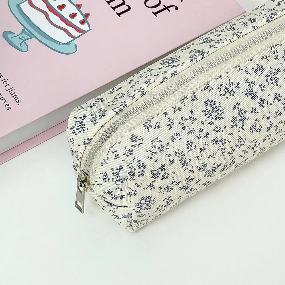 

Симпатичный пенал с цветочным принтом, большой вместимости, многофункциональный, органайзер для канцелярских принадлежностей для студентов