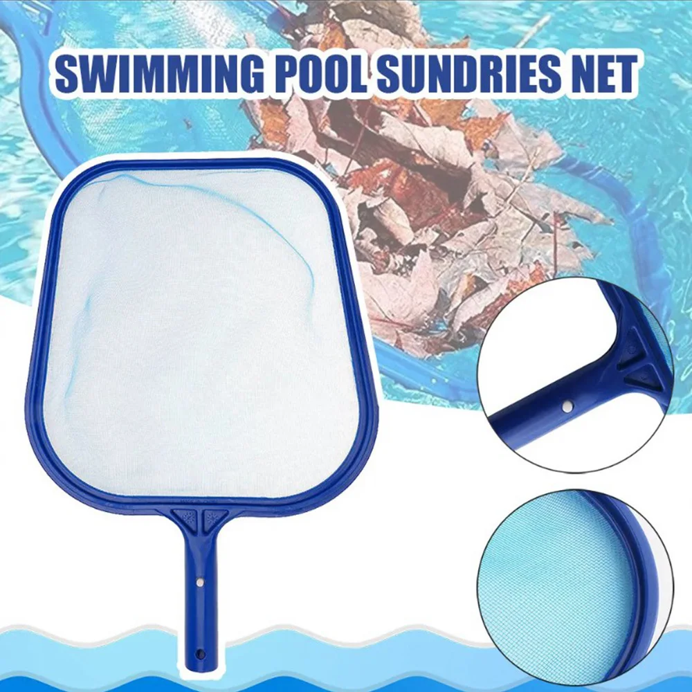 1PCS Swimming Pool Leaf Trash Net Rake Mesh Skimmer Net Pole Swimming Pool Spa Cleaning Skimmer Cleaning Tool