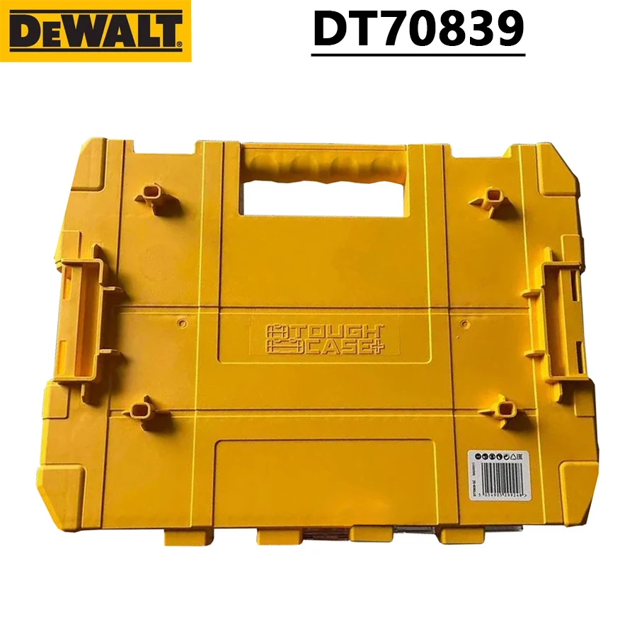 DEWALT DT70839 Large Tough Case (Empty) + 6 Dividers TSTAK System Multifunctional Stackable Detachable Partition Tool Box