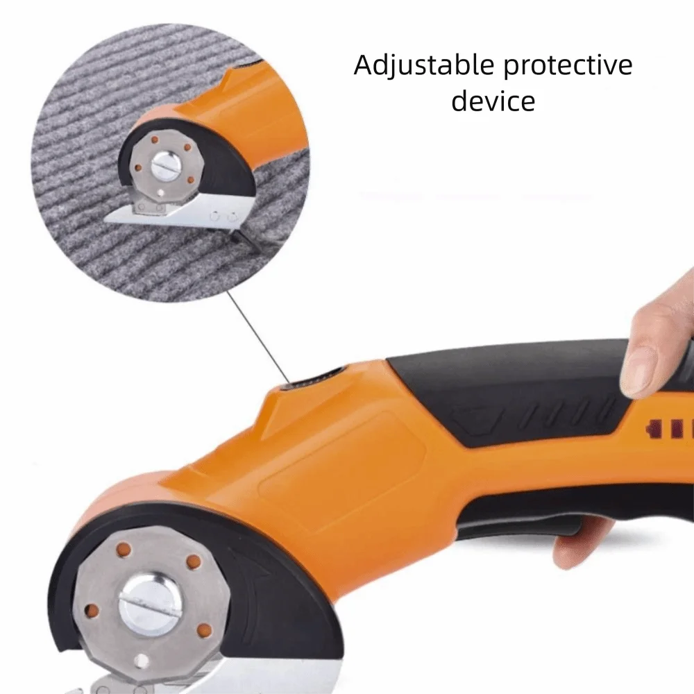 Safety Features Portable Wireless Electric Cutter Ergonomic Design Safety Lock High Power Motor Cutter USB Charging