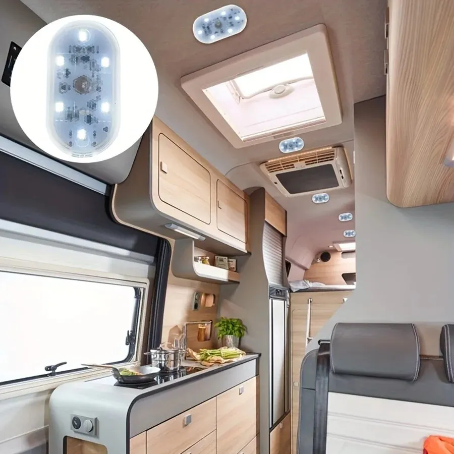 2 шт Красочные 6 бусин салона автомобиля Купол светильник сенсорная Сенсорная лампа 5 в светодиодный автомобильный Стайлинг ночной Светильник