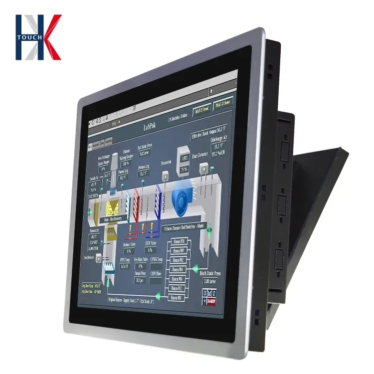 

005 21.5 INCH Industry industrial pc all-in-one pc machine, embedded touch screen tablet PC, fully enclosed display touch screen