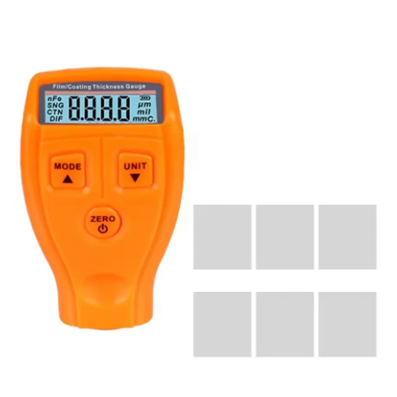 ABLN-Tester di spessore della vernice per auto Misuratore di spessore del rivestimento della pellicola automatica GM200 Strumento di verniciatura manuale Accessori per test di rivestimento