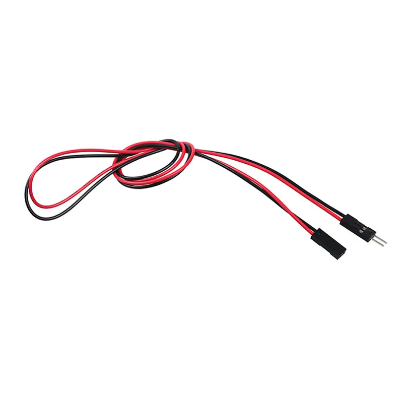 50pcs/lot DuPont Cables 30cm 2pin AWG26  Breadboard Jumper Wires Cables M-M Male to Female F-F for Electronic DIY Starter Kits