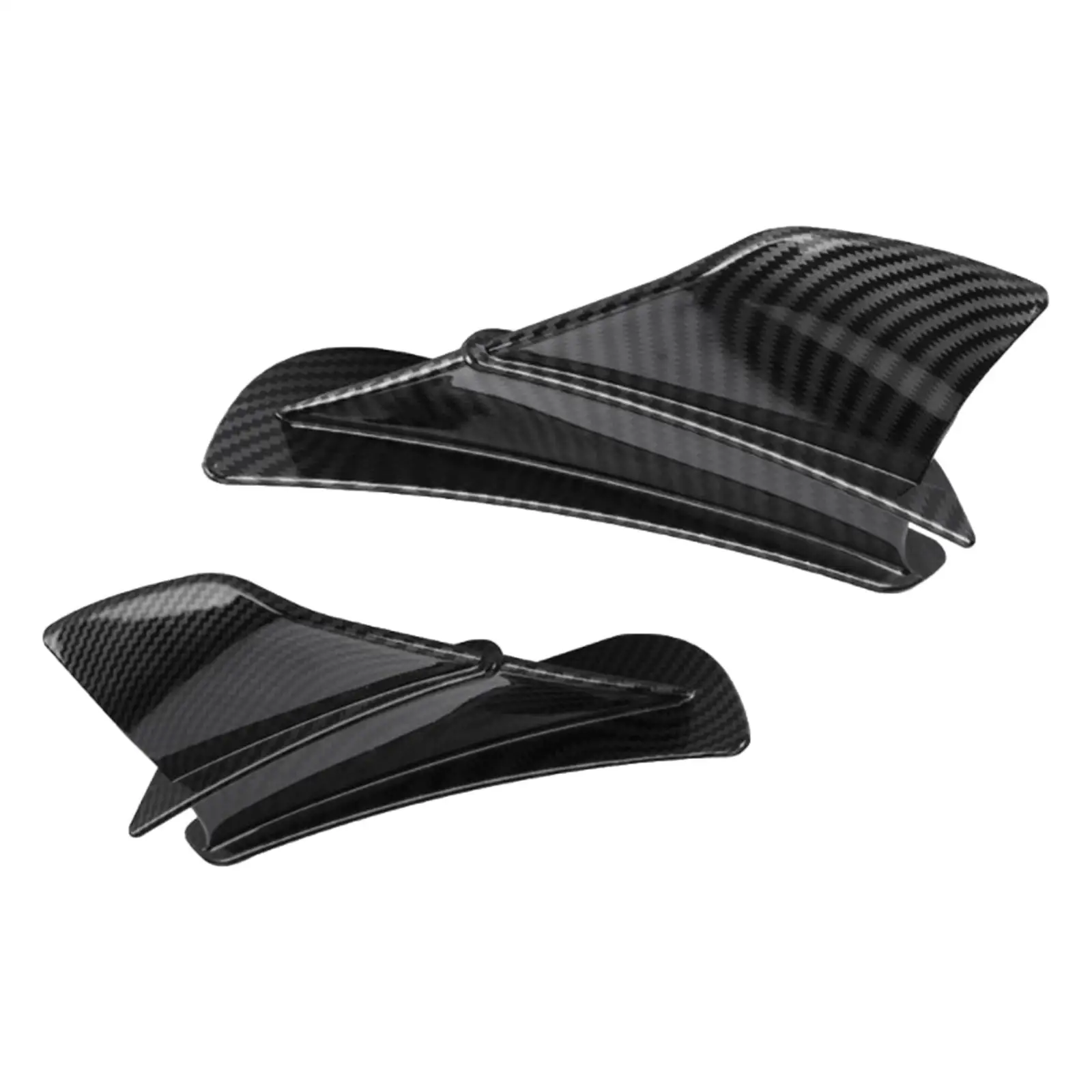 

Motorcycle Modification Fixed Winglets Side Stickers Decoration, Set