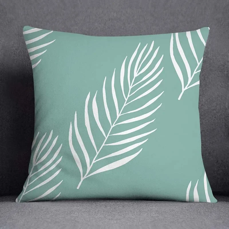 Geometric Color Pillowcase Home Decor  Square   Office  Cushion Cover