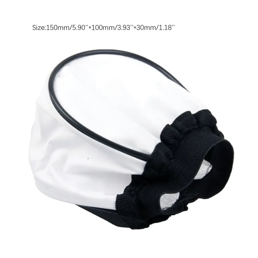 Universal Soft Camera Flash Diffuser Portable Cloth Softbox For Speedlight Reflective Cover For Canon Nikon Flash Accessories