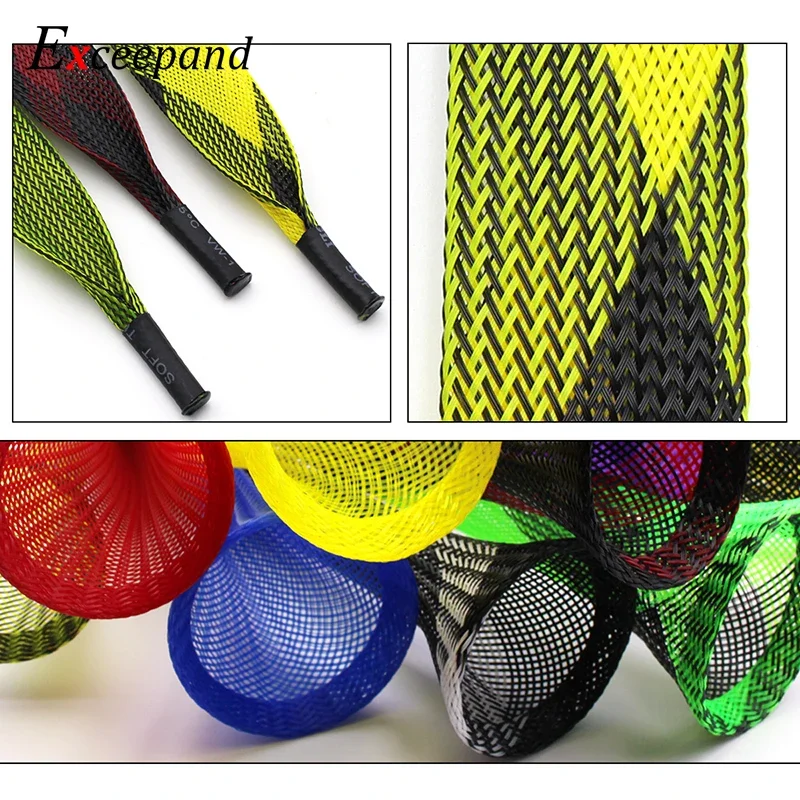 10 Colors Exceepand New Tangle Free Fishing Rod Sleeve 170 cm 30 mm Width Casting Fishing Rod Cover Pole Sock