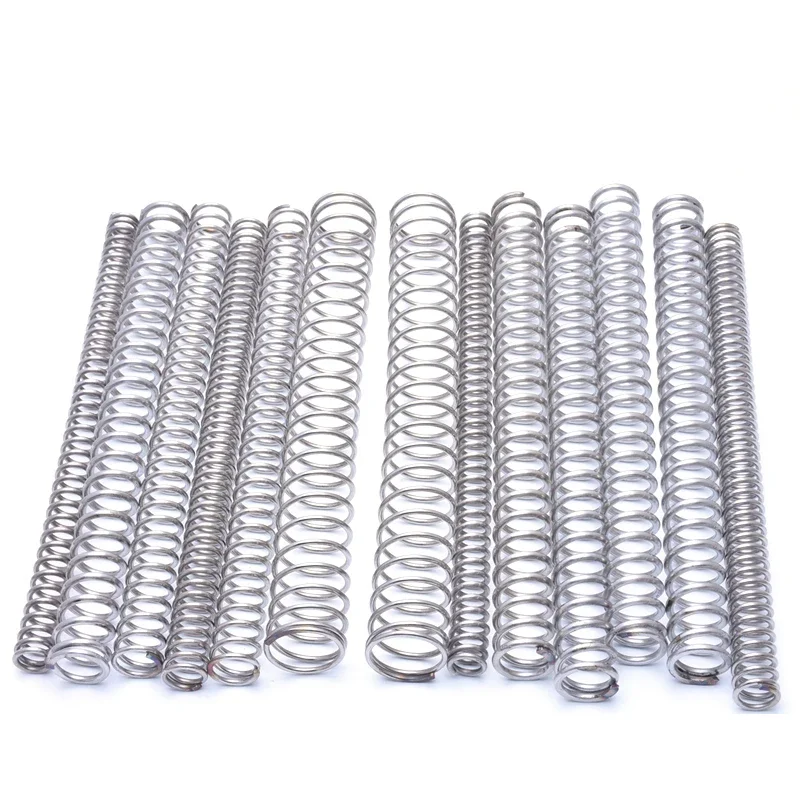 1pcs 304 Stainless Steel Compression Spring Return Spring Steel Wire Diameter0.3-1.2mm Outer diameter 3-16mm Length 305mm