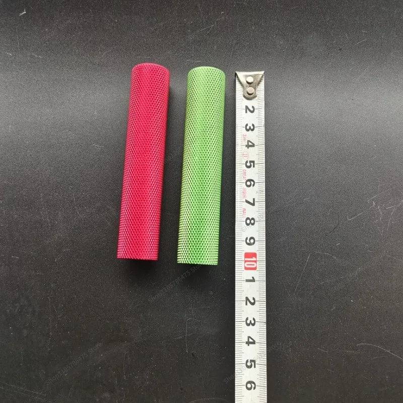 For Go-Kart Aluminum Foot Pedal Rod, M8 Screw, Length 10/13cm Diameter 2cm with Anti-Slip Pattern
