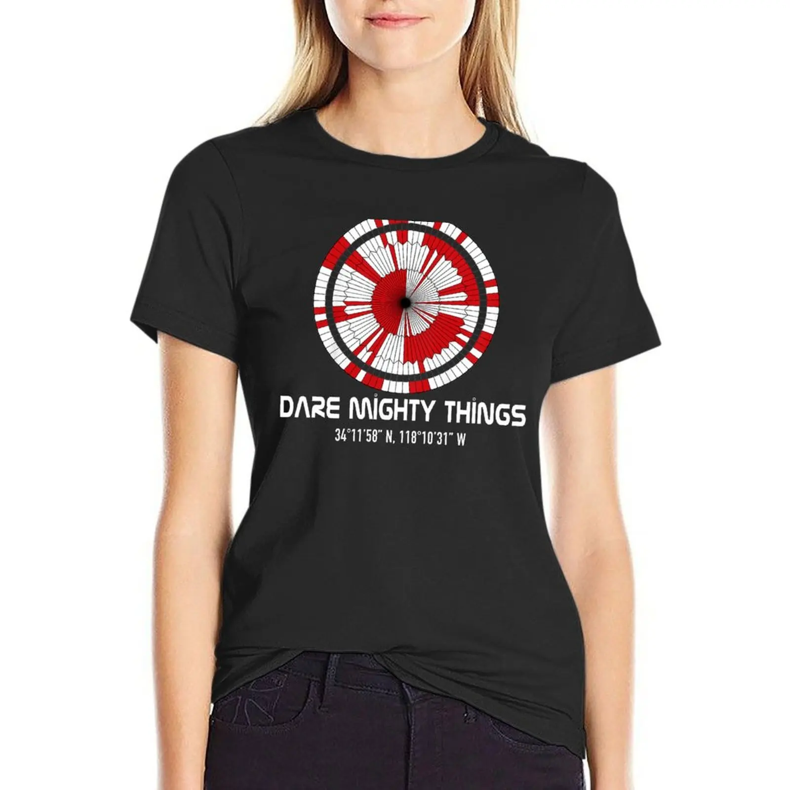 

Футболка Dare Mighty Things Trends с животным принтом для девочек, женские футболки больших размеров с животным принтом