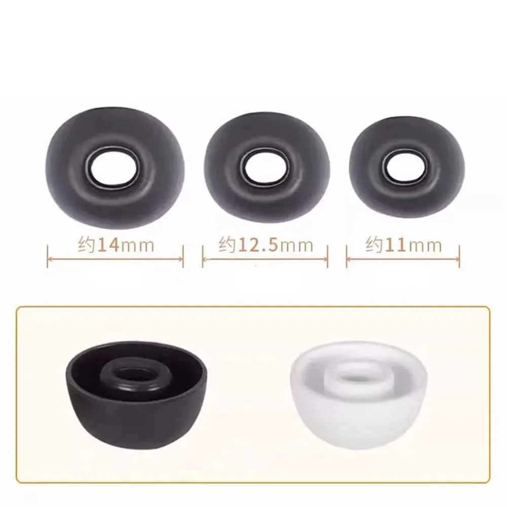 6pcs Silicone Earbuds Tips for Xiaomi Redmi Buds 5 Pro Earplugs Replacement Earphone Kits Eartips Eargels Accessories Repair