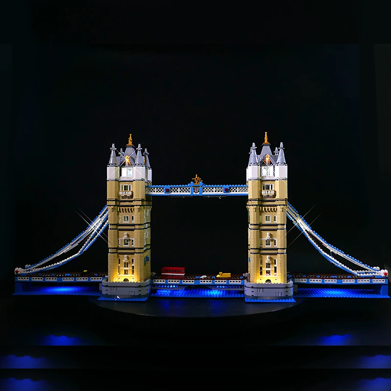 DIY RC LED Light Kit For LEGO 10214 Tower Bridge  (Only LED Light,Without Blocks Model)