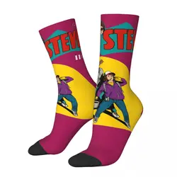 Hip Hop Vintage Dad Steve Crazy Men's Compression Socks Unisex Stranger Thing Eleven Horror Film Street Style Seamless Crew Sock