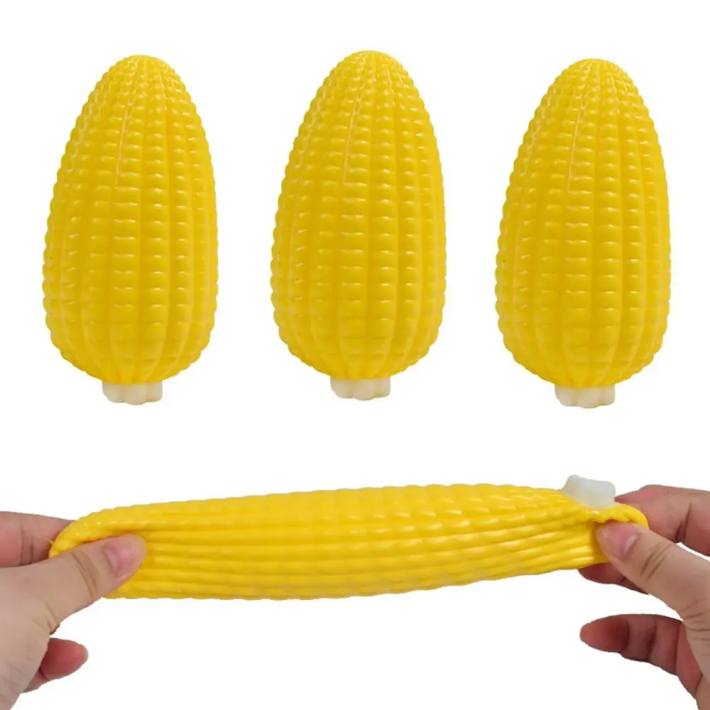 Reliever Sensory Sensory Toys Cheese Squeeze Toy Comfortable Touch PVC Slow Rebound Stress Relief Toys Durable Corn Party