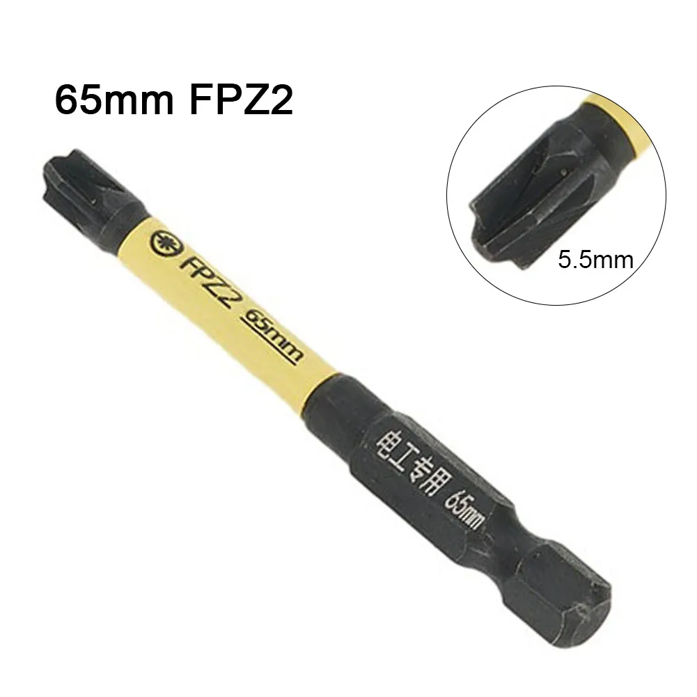 Embouts de tournevis pour électriciens, outils à main, interrupteur à prise, panneaux de prises, disjoncteurs en acier allié, 65mm