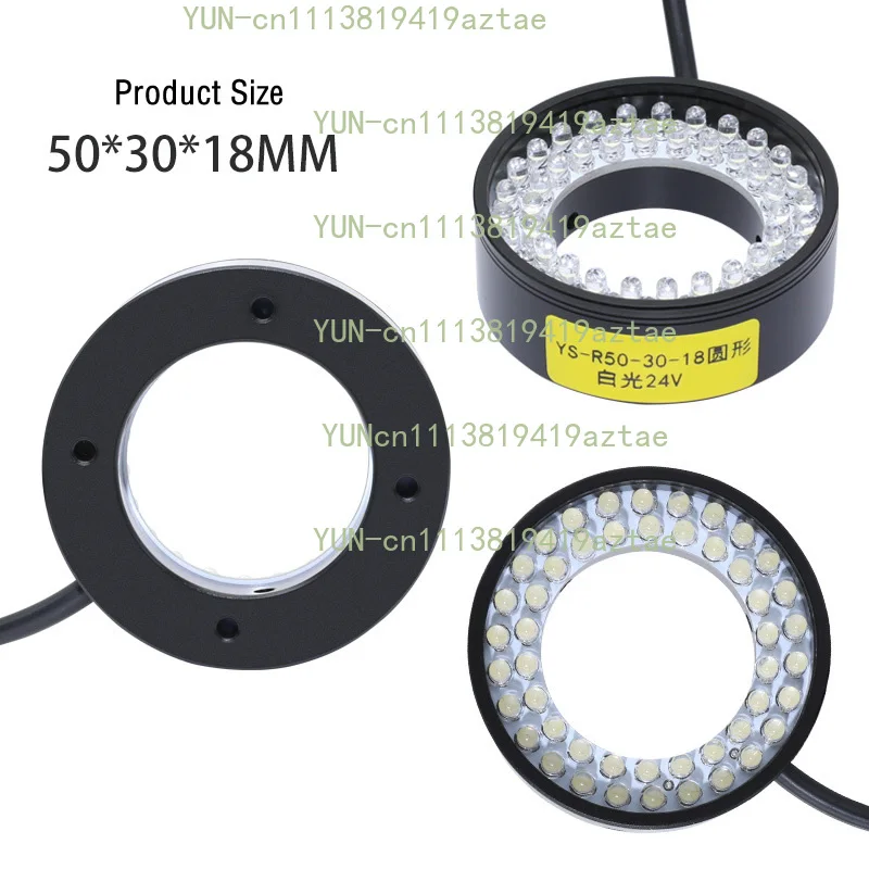 2W, LED vision backlight industrial camera inspection machine vision ring strip light source controller 50*30*18mm