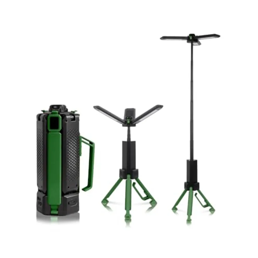 15000mAh Rechargeable Telescopic Camping Lantern Flashlight