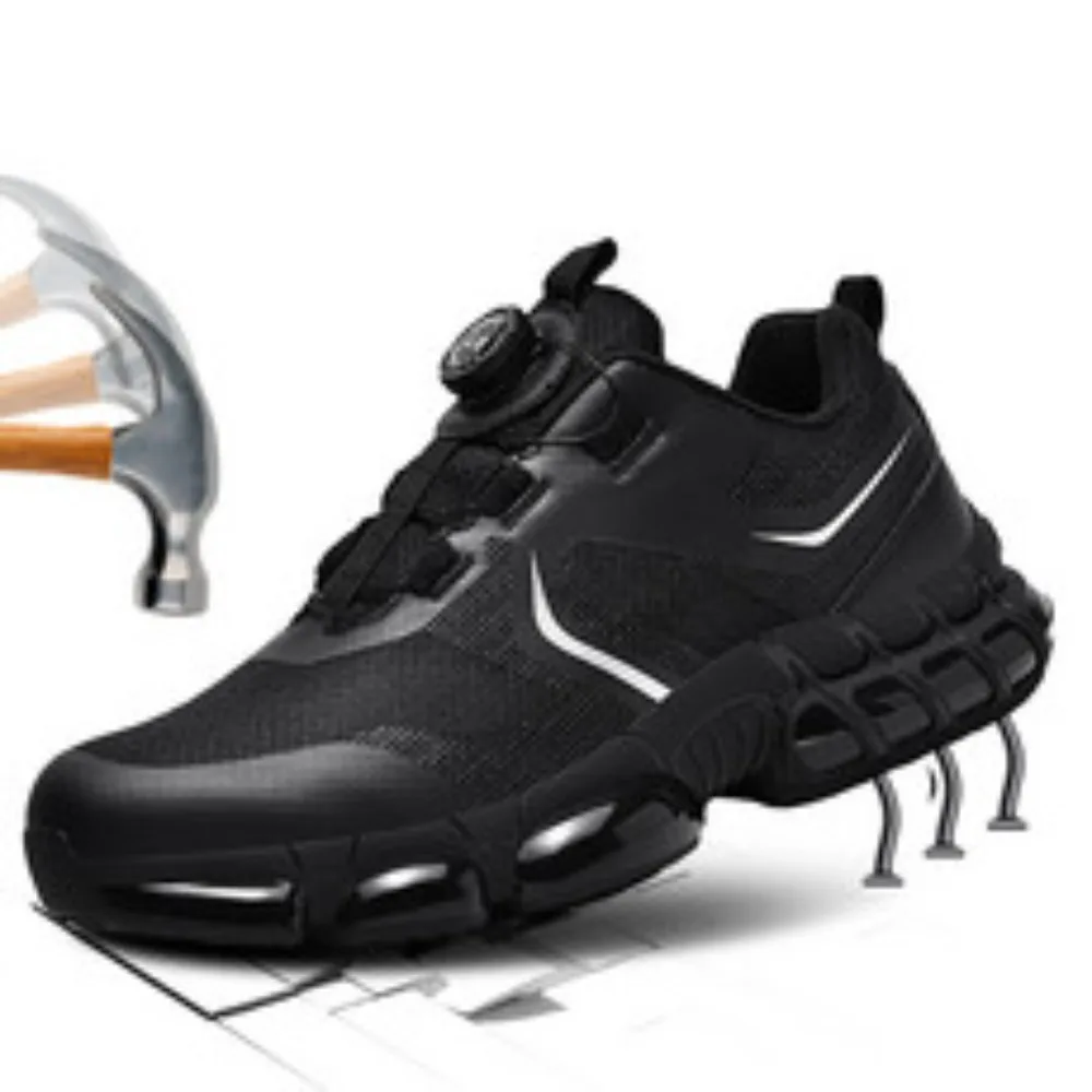 

Men's Military Tactical Boots Army Boots Men Side Zipper Military Boots Men Anti-Slip Ankle Boots Work Safety Shoes Hiking Shoe