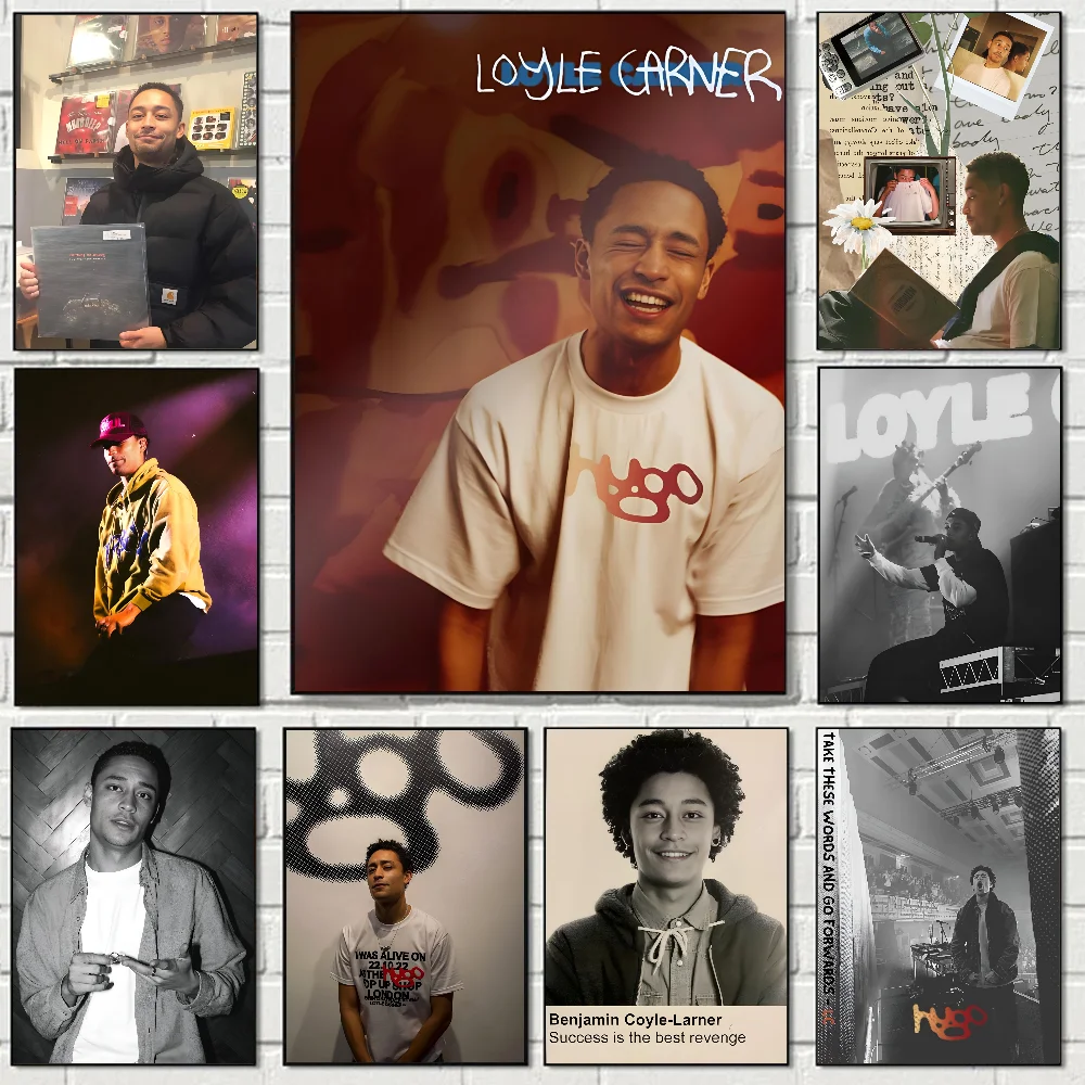 1PC Music Star Loyle Carner Bakar Poster Poster Paper Print Home Living Room Bedroom Entrance Bar Cafe Art Painting Decoration