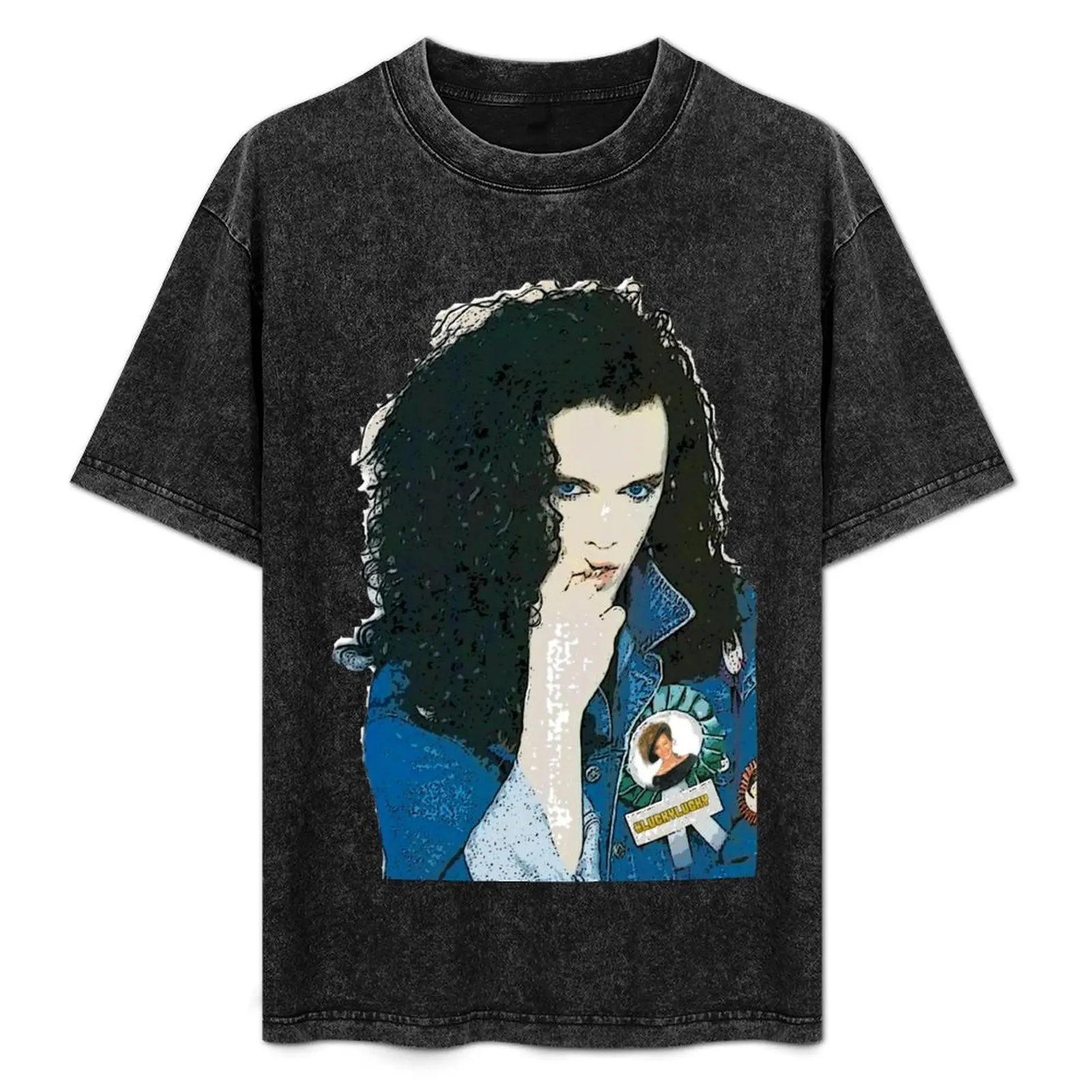 

Pete Burns Lucky, Shiny Star T-Shirt Casual Fashion Print Tee Top