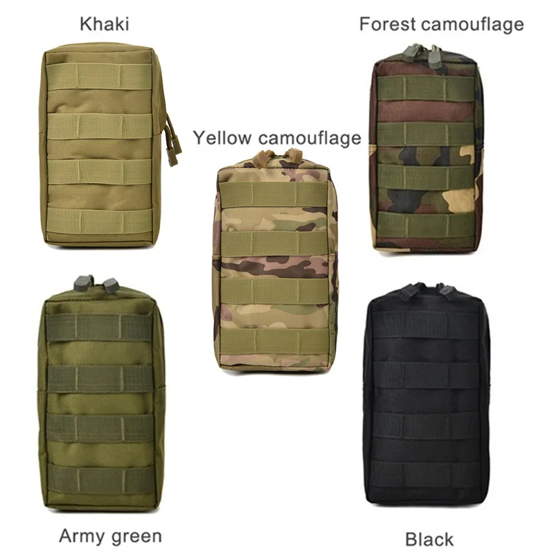 Tactical Bag Molle Military Waist Bag Men Mobile Phone Pouch Camping Hunting Accessories Belt Fanny Pack Utility Army EDC Pack