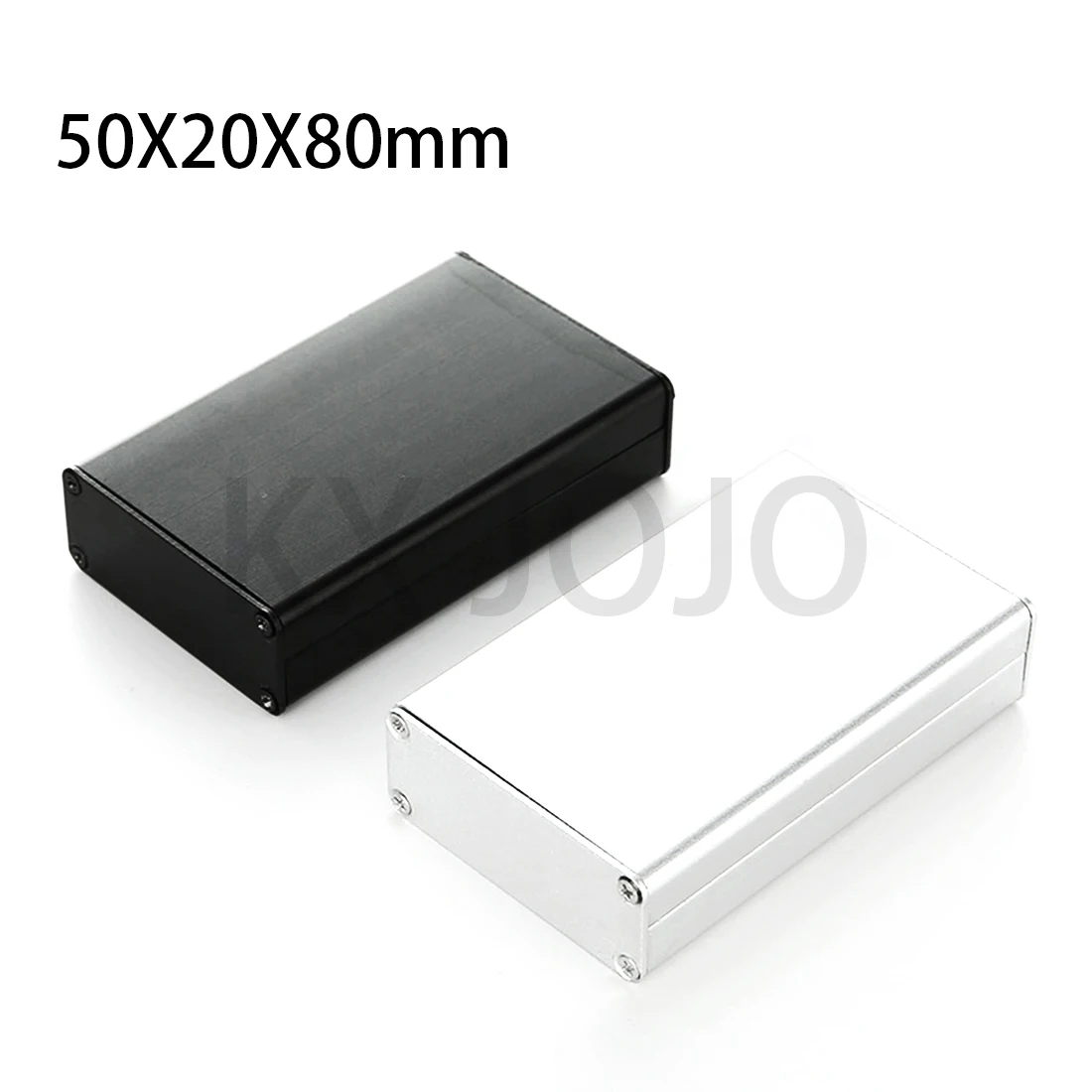 Aluminum Enclosure Split Silver/Black/Blue Waterproof Box Electronic Heigth 20-40mm 1pc