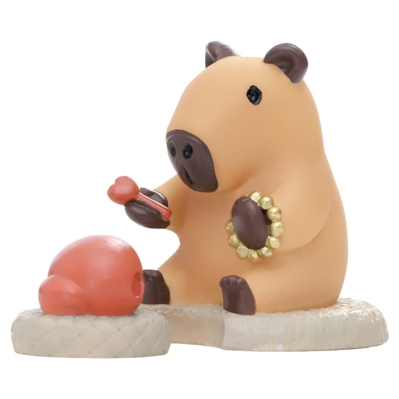 Capybara Animal Miniature Figurine Figures Blind Boxes for Collectors Gift