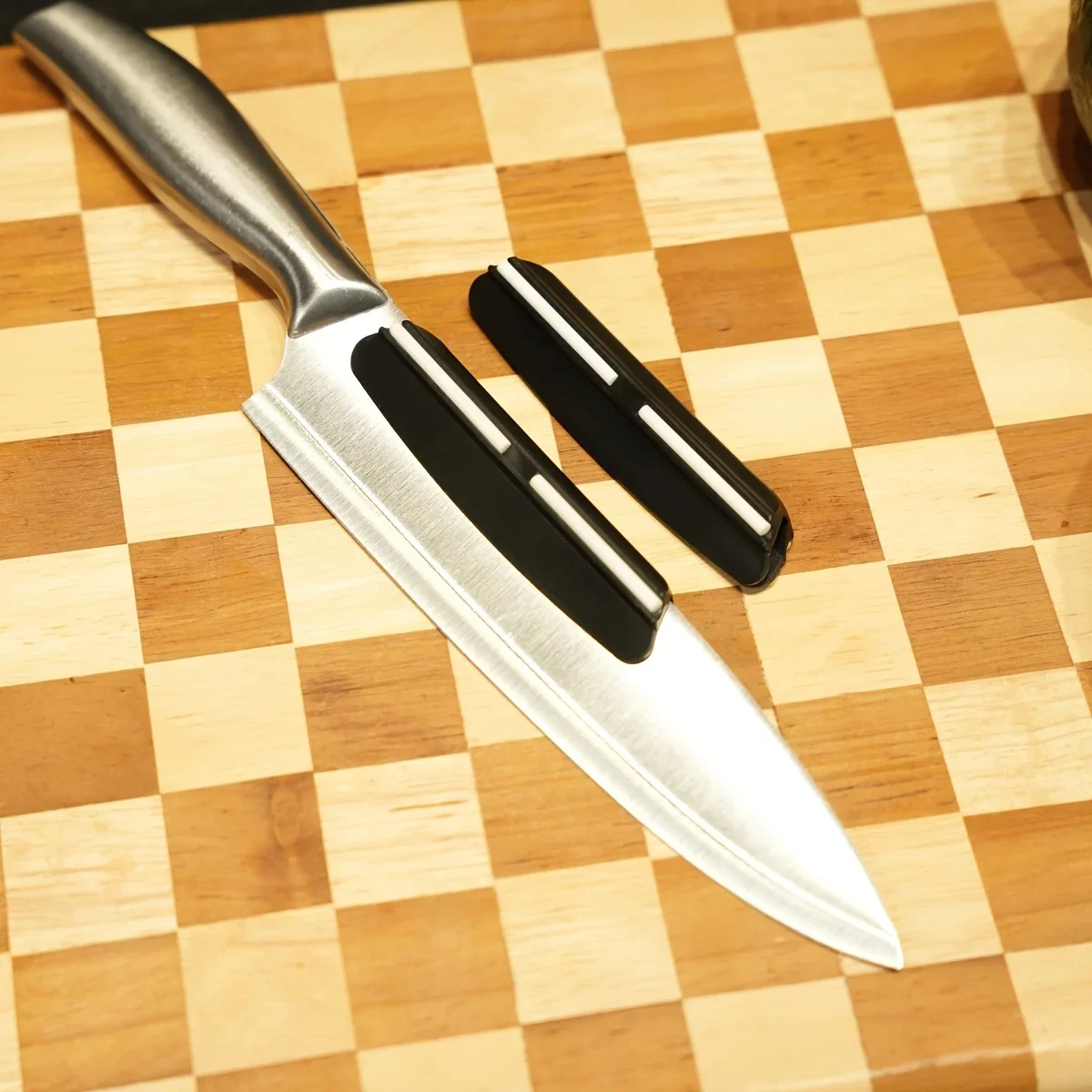 Professional 15° Quick Sharpening Stone, Angle Guide, Easy to Maintain 15° Angle, Durable Material, Time-Saving